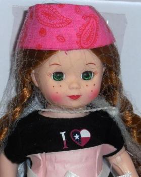 Madame Alexander - Maggie Goes to Luckenbach (MADCC (Dallas) Travel Doll Souvenir)